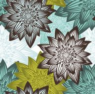 Seamless Floral Pattern N872