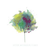 watercolor flower N6