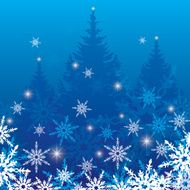 Christmas Blue Background