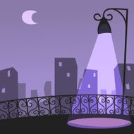 city night scene