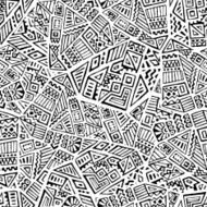 Ethnic seamless pattern N75