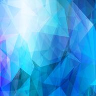 Light blue abstract geometric background
