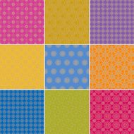 Set of seamless patterns N26