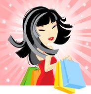 Shopping Lady N19