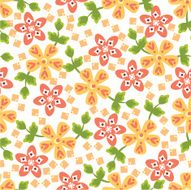 Floral Pattern N500