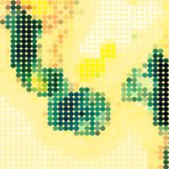 abstract colorful polka dots pattern background N21