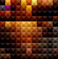 abstract colorful brown mosaic style pattern background