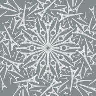 Paris abstract pattern with Eiffel tower Vector