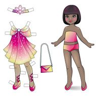 Paper doll Princess collection N9