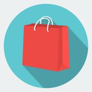 Vector shopping bag Icon N5