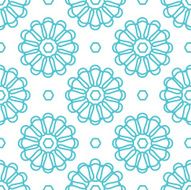 Flowers seamless pattern N54