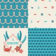 Chic vector seamless patterns (tiling) N22