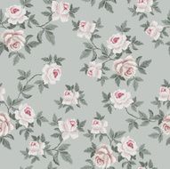 Seamless Vintage Flower Pattern N44