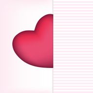 Valentine`s Day card vector illustration N2