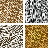 pattern of animal print N9