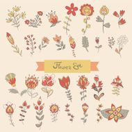 cute flower set
