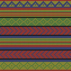 rasta aztec pattern