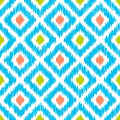 Ikat seamless pattern N10