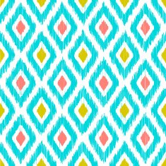 Ikat seamless pattern N11