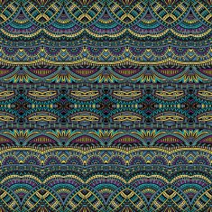 Abstract vector tribal ethnic pattern N17