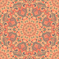 Oriental ornate seamless pattern N12