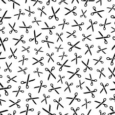 Scissors Seamless pattern N13