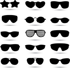 glasses silhouette N16