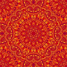 Oriental ornate seamless pattern N13