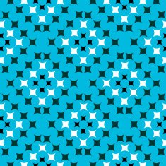 abstract rhombus pattern with blue background