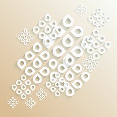 abstract gray floral pattern background N2
