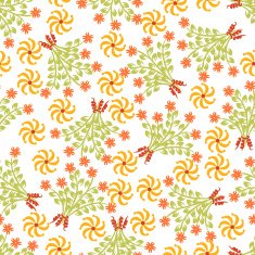 Floral Pattern N476