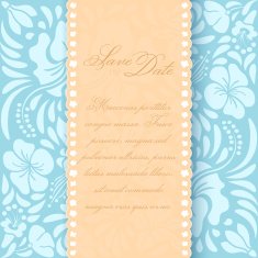 Save the date card N20