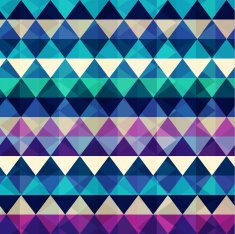 seamless colorful geometric pattern N5