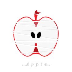 Vector of fruit apple icon N6