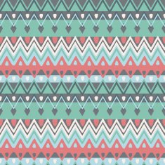 Ethnic zigzag seamless pattern