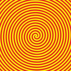 Retro vintage grunge hypnotic background vector illustration N3