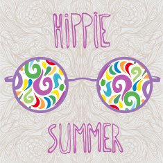 Hippie sun glasses N2