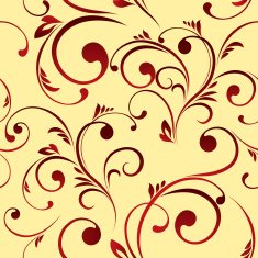 Vector floral seamless pattern N43