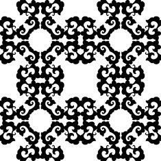 Abstract seamless floral pattern N65
