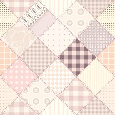 pink quilting design