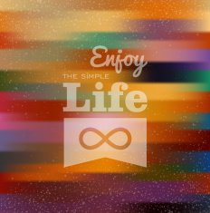 Hipster vintage poster blurred effect background N2
