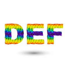 triangular letters def