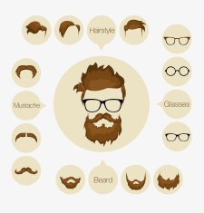 hipster infographic