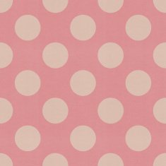 Seamless pink polka dots patten N2