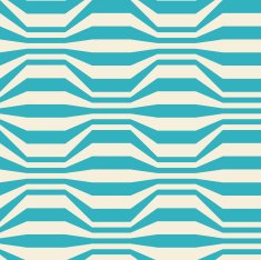 Seamless pattern with wavy strips
