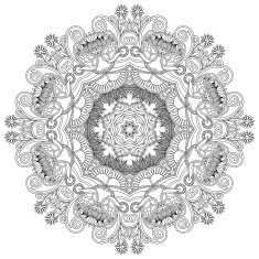 Circle ornament N28