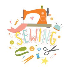 Design with sewing machine