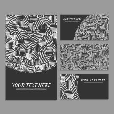 Hand-drawn cards N4