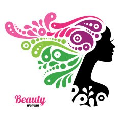 Beautiful Woman Silhouette N39