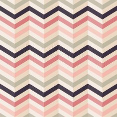 Fashion zigzag pattern in retro colors N2